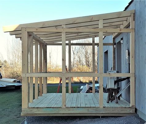 Screenroom Frame - Etsy Screened In Porch Diy, Porch Kits, Screened Porch Designs, Mobile Home Porch, Home Porch, Backyard Diy Projects, Porch Design, Decks And Porches, Screened In Porch