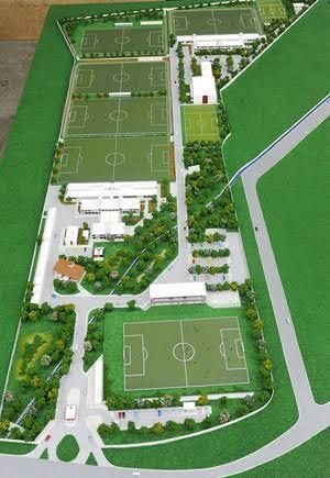 Training Center Design, Sports Training Facility, Indoor Soccer Field, Sports Facility Architecture, Soccer Academy, School Building Design, Village Park, Daycare Design, Stadium Architecture