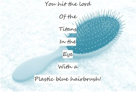 Blue Hairbrush Rachel Elizabeth Dare, Blue Hairbrush, Rachel Hair, Rachel Elizabeth Dare, Blue Food, Percy Jackson Fandom, Camp Half Blood, Half Blood, Heroes Of Olympus