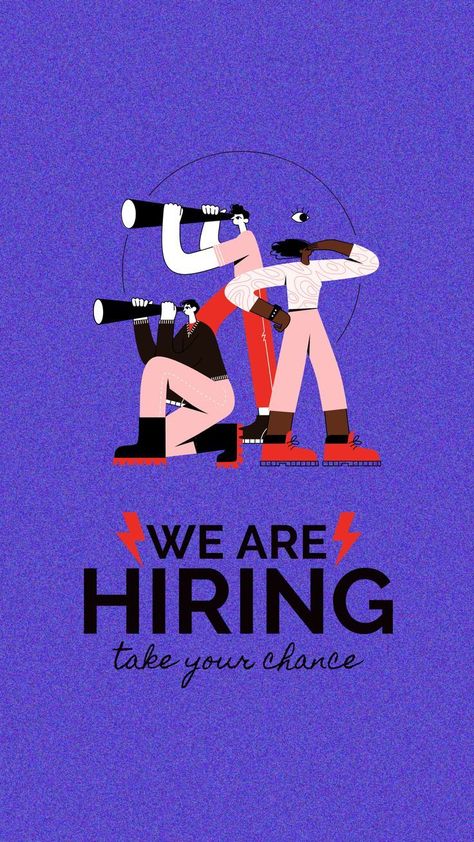 Funny Vacancy Ad for Social Media We’re Hiring Graphic, We Are Recruiting Poster, We're Hiring Ig Post, Job Ads Design, We're Hiring Design, We’re Hiring Poster, Hiring Design Poster, We Are Hiring Poster Template, We Are Hiring Creative Poster Design