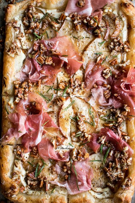 Pear & Prosciutto Ricotta Tart - The Original Dish