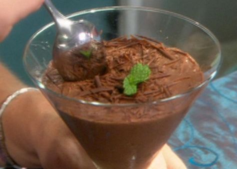 Get Chocolate Tequila Mousse Recipe from Food Network Chocolate Tequila, Tequila Recipe, Boozy Desserts, Jello Recipes, Chocolate Delight, Mexican Food Recipes Easy, Mousse Recipes, Cooking Channel, Chocolate Craving