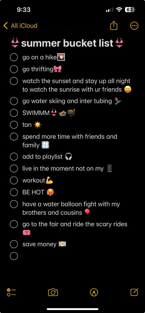 Hoț Girl Summer Bucket List, Summer 2024 Bucket List, Summer Bucket List 2024, Summer Movies List, Summer Bucket List Aesthetic, Summer List Ideas, Summer Bucket List For Teens, Cali Summer, Summer Bucket List Ideas