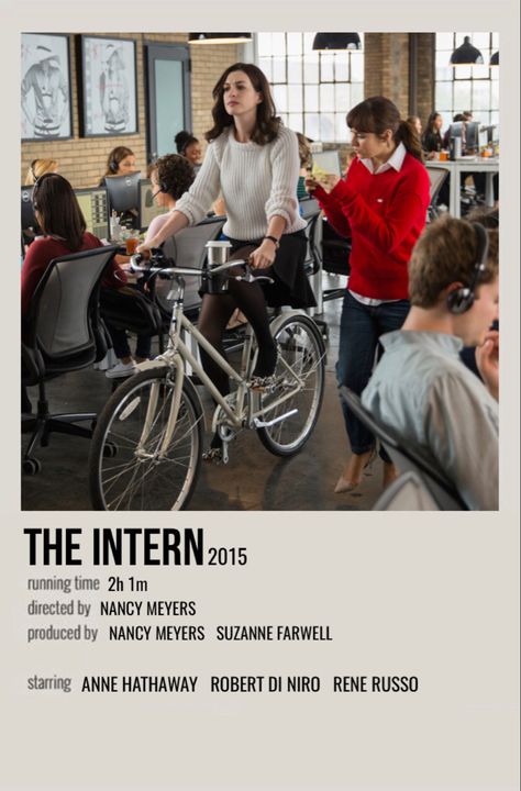 The Intern Poster, The Intern Movie Poster, The Intern Aesthetic, Anne Hathaway Movies List, Divergent Poster, Anne Hathaway Films, The Intern Movie, Polaroid Movie Poster, The Intern