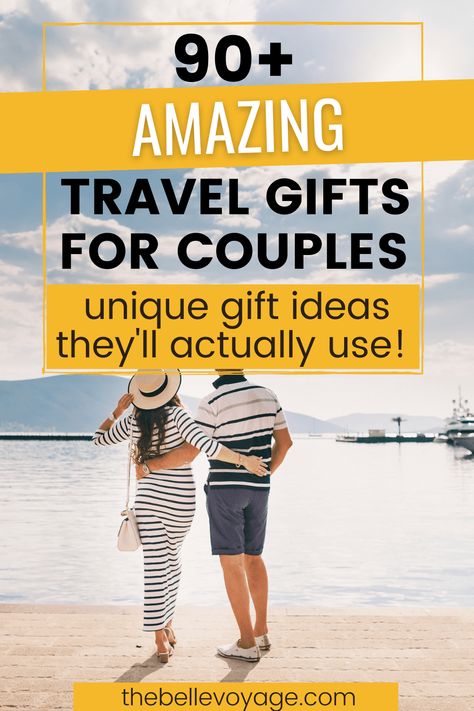 Couples Trip Gift Bag Ideas, Anniversary Gifts For Couples Friends, Travel Outfit Planner, Travel Gift Basket, Road Trip Gifts, Gift Ideas For Couples, Best Gifts For Couples, Travel Gift Ideas, Travel Couples