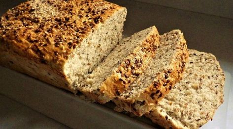 Ancient Grains Bread | Bread Machine Recipes Seven Grain Bread Recipe, 7 Grain Bread Recipe, Caraway Rye Bread Recipe, Ancient Grain Bread Recipe, Ancient Grains Bread, Pepperoni Bread, Buckwheat Bread, Rye Bread Recipes, Bread Maker Machine