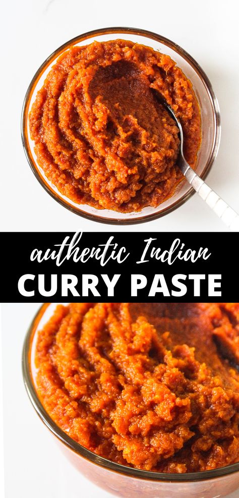 Indian Red Curry, Indian Curry Paste Recipe, Curry Sauce Recipe Indian, Curry Base Recipe, Authentic Indian Curry, Tadka Recipe, Curry Masala, Punjabi Style, Homemade Curry