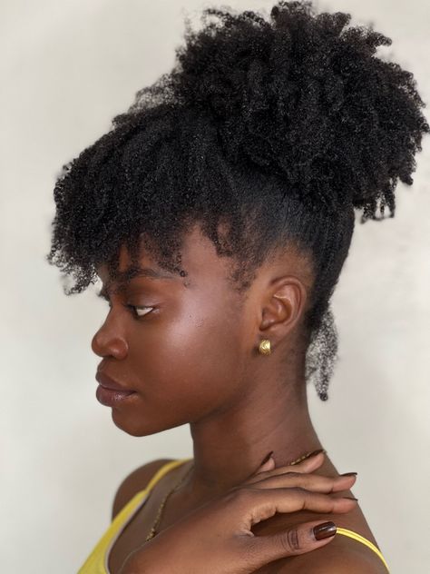 4c Natural Hair Styles Medium, Heart Shaped Afro 4c, Short Ethereal Hair, Cute Natural Hairstyles 4c Short Hair, Natural Afro Hairstyles Short Simple, 4c Natural Hairstyles Shoulder Length, Medium Length 4b Natural Hairstyles, Short Wash And Go Hairstyles, Natural Hair Puff Styles