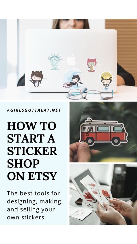 Sticker Listing Photo, Printing Stickers With Cricut, How To Sell Stickers Online, How To Print Your Own Stickers, Cricut Crafts To Sell On Etsy, How To Make Stickers To Sell On Etsy, Sticker Ideas To Sell, Stickers That Sell, Etsy Sticker Shop Ideas