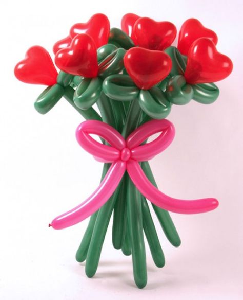 flower-bouquet-balloons-decorations-valentines-day #WallyVDAY Unique Valentines Ideas, Valentines Ideas Gifts, Unique Valentines Day Ideas, Cheap Valentines Day Gifts, Bouquet Birthday, Deco Ballon, Valentines Day Ideas, Valentines Balloons, Unique Valentines Day Gifts