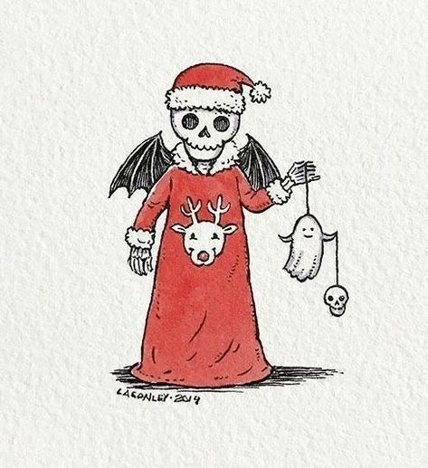 | Christmas horror, Scary christmas, Creepy christmas Christmas Creepy, Zombie Christmas, Black Christmas Decorations, Skeleton Artwork, Christmas Sketch, Scary Christmas, Christmas Horror, Creepy Christmas, Dark Christmas