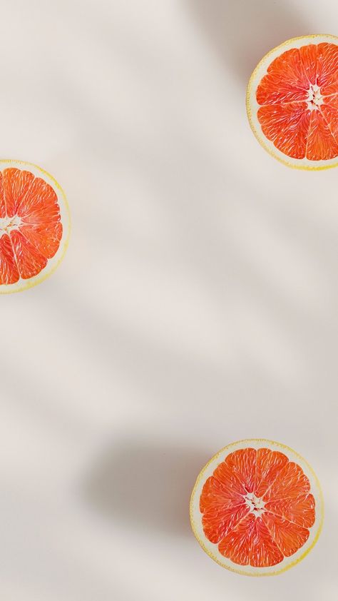 Grapefruit Wallpaper, Food Background Wallpapers, Story Wallpaper, Food Flatlay, Wallpaper Minimal, Fruit Nutrition, Fruit Wallpaper, Fruit Photography, Food Graphic Design