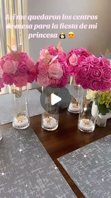 Imaginando y decorando con la sralopez8 on Instagram: "Cómo hacer Centros de mesa Fantásticos!  @mariaaragon034  Estas buscando formarte como un profesional en la Decoración sea con telas,flores,globos o más? Esta es tu oportunidad, ya está disponible nuestros cursos en línea con un súper descuento,Aprovecha. 🔗en mi perfil.  #globos #decor  #decoraciondeglobos  #decoración  #decoracion15años  #decoracionfiestasinfantiles #decoracionestematicas #arcosorganicos  #arts  #arcodeflores  #flores #globoburbujapersonalizado  #burbujapersonalizada  #curly  #espirales  #risosperfectos  #tips  #ideas #decoracioninteriores  #decoraencasa #decora  #telas  #telon #diferentesperoiguales #cumple50  #cumpleaños  #hombre #cumple" J Fla, Quinceanera Centerpieces, Tiffany Theme, Butterfly Table, Quinceanera Party, Diy Birthday Decorations, 1k Views, Diy Birthday, Sweet Sixteen