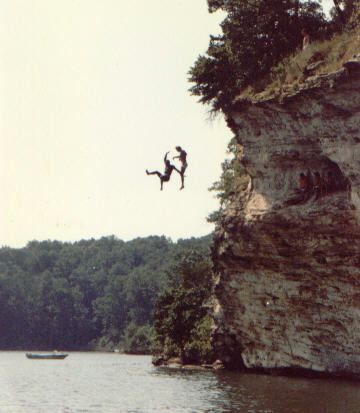 cliff jumping.....fun Camping Inspiration, Cliff Jumping, Cliff Diving, Writing Prompt, Leap Of Faith, Summer Bucket, Perfect World, You Never Know, Travel Lifestyle