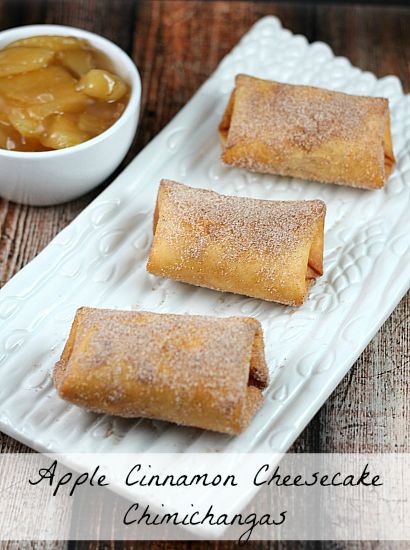 Apple Cinnamon Cheesecake Chimichangas Churro Cheesecake Recipe, Apple Cinnamon Cheesecake, Cheesecake Chimichangas Recipe, Cheesecake Chimichangas, Cinnamon Cheesecake, Churro Cheesecake, Apple Dessert Recipes, Cat Recipes, Apple Desserts