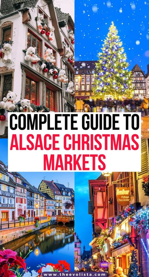 Travel Guide to Alsace Christmas Markets in December. Best Christmas Markets to visit, where to stay, what to eat and what to buy. Alsace France December | Visiting Strasbourg in December | Strasbourg Christmas | Strasbourg France Christmas | Colmar France Christmas | Best Christmas markets in France | Strasbourg christmas markets | Obernai | Kaysersberg | France in December | France in winter | Alsace in winter | Strasbourg winter | Christmas markets Europe #France #Strasbourg #Colmar #Alsace Strasbourg Winter, Colmar France Christmas, Christmas Strasbourg, Strasbourg France Christmas, Kaysersberg France, France In December, France In Winter, Colmar Christmas, Best European Christmas Markets