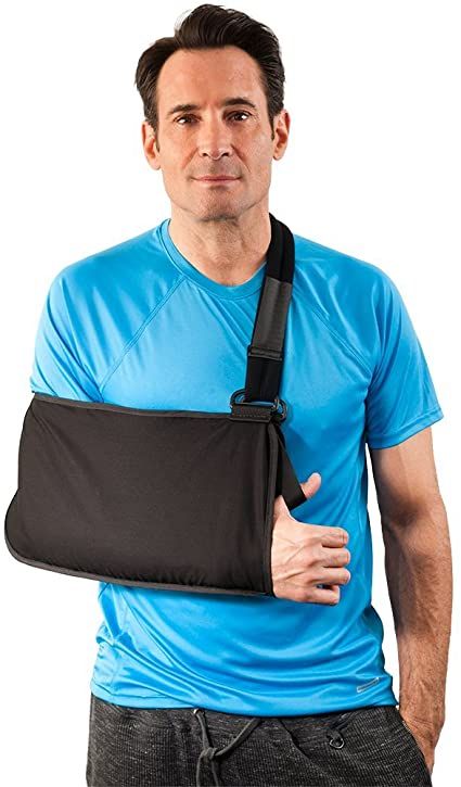 Deluxe Shoulder Sling (Large) Arm Sling, Shoulder Brace, Cervical Traction, Shoulder Injuries, Shoulder Sling, Personal Injury Lawyer, Personal Injury, Left Or Right, Healthcare Professionals