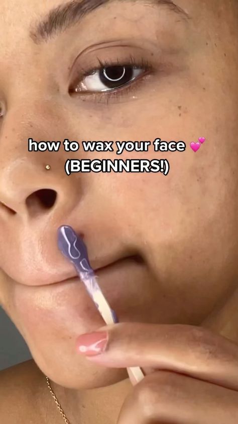 rainamonet_ on Instagram: How to wax your face for beginners! Waxing your face hurts so much 😂😂 I usually use razors but I love the waxing results… Follow… Waxing Face Tips Facial Hair, Waxing For Beginners, Facial Waxing At Home, Face Waxing Tips At Home, Waxing Face, Face Waxing, Waxing Tips, Face Wax, Wax Kit