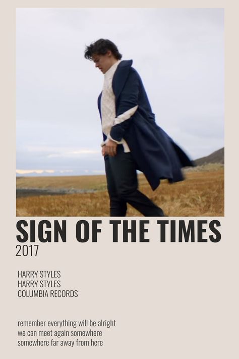 by me Music Covers Wallpaper, Sign Of The Times Lyrics, Two People Standing, Harry Styles Album Cover, Sign Of The Times Harry Styles, Four One Direction, One Direction Music, Harry Styles Songs, Polaroid Posters