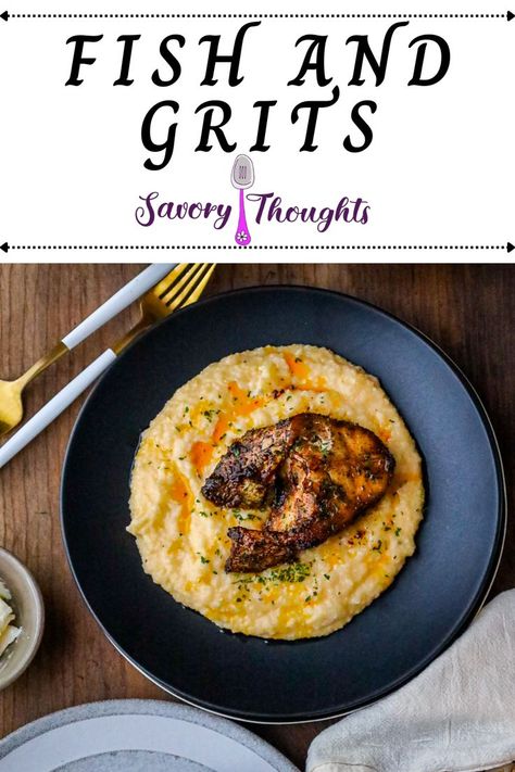 This fish and grits recipe is a perfect option for adding excitement to the dinner table. Your family will devour this quick-fix southern dinner staple. Grunt Fish Recipes, Fish & Grits Recipe, Fish And Grits Recipe Southern Style, Fish And Grits, Grits Recipes, Easy Dinner Dishes, Easy Cheap Dinner Recipes, Southern Dinner, Weekly Recipes