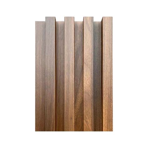 93 in. x 6 in x 0.8 in. Solid Wood Wall Siding Board - 3pc+1pc EndTrim - On Sale - Bed Bath & Beyond - 34612587 Wood Wall Cladding, Solid Wall, Wall Cladding Panels, Wood Slat Wall, Cladding Panels, Salon Suites, Wood Cladding, Wood Siding, Ceiling Panels