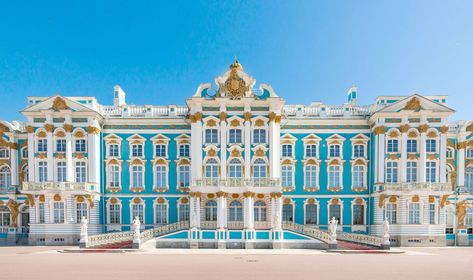 Russia Buildings, Castles In Europe, Catherine Palace, Era Victoria, Hohenzollern Castle, Bodiam Castle, Neuschwanstein Castle, Baroque Architecture, Conde Nast Traveler