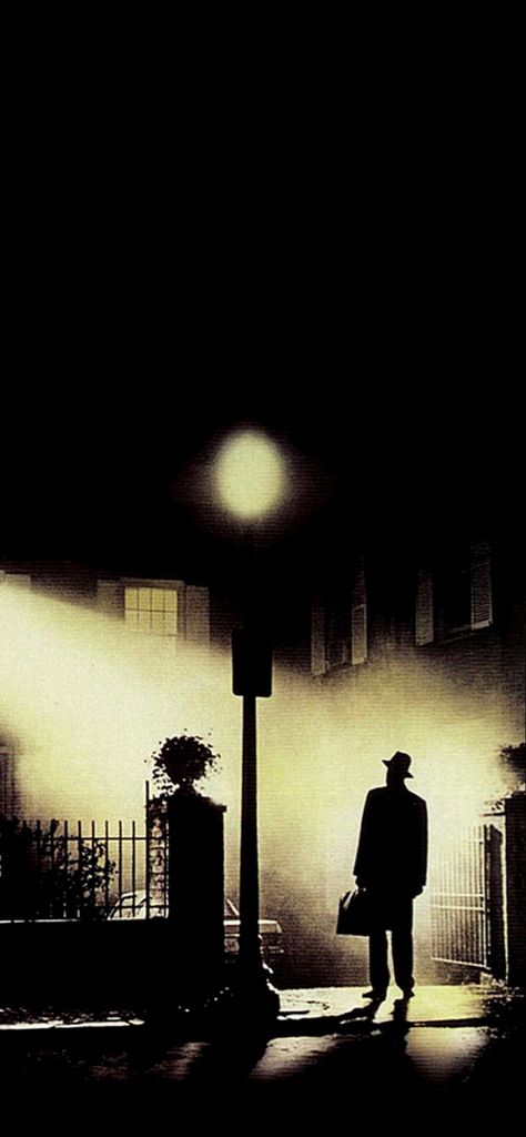 The Exorcist 1973, Horror Photos, Horror Vintage, Horror Artwork, Horror Movie Icons, Backgrounds Phone, Horror Themes, Horror Tattoo, Horror Posters