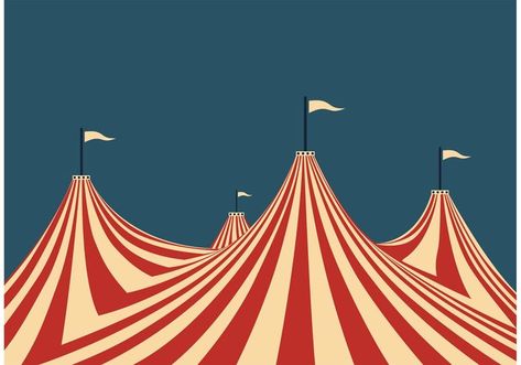 Big Top Free Vector Circus Tent Drawing, Circus Tent Illustration, Tent Drawing, Carnival Tent, Circus Illustration, Big Top Circus, Circus Design, Minimal Color Palette, Circus Aesthetic