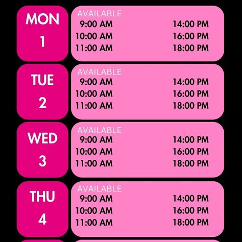 Instagram Story Availability Calendar. Great for lash tech, nail tech, hair stylists. https://rb.gy/gtt7a9 #lash #lashextensions #microblandig #browtech #canvatemplate #digitalproducts Nail Tech Policies, Scheduling Template, Lash Tech, Hair Stylists, For Lash, Instagram Story Template, Story Template, Lash Extensions, Nail Tech