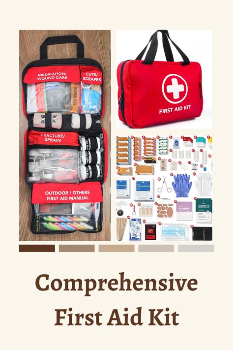 First Aid Kit Travel, Medical Kit, Wound Care, Emergency Prepping, Aid Kit, Emergency Kit, First Aid Kit, Travel Kits, Car Travel