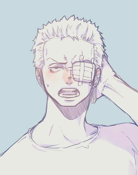 Roronoa Zoro, bandages, eye patch; One Piece Zoro Supremacy, Shapes Rpg, رورونوا زورو, Anime Pins, Oc Manga, Zoro One Piece, Eye Patch, One Piece Comic, One Piece Pictures