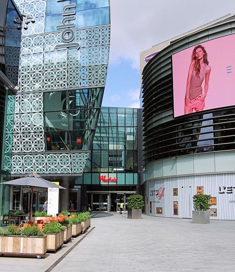 View From The Street At Westfield Stratford City - London. | Flickr - Photo Sharing! Westfield Stratford, Stratford London, Westfield Mall, Westfield London, Salford City, London Interior, London Aesthetic, Shake Shack, London Places