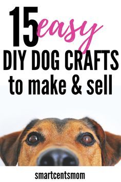 15 EASY & CHEAP DIY dog crafts to make and sell on Etsy! Looking for a cheap and easy way to sell crafts at home? These DIY dog accessories, dog beds, and home decor are perfect for the any dog lover. Diy Dog Accessories, Crafts At Home, Homemade Dog Toys, Dogs Diy Projects, Pet Nutrition, Dog Breeding, Healthy Dog Treats Homemade, Diy Dog Toys, Diy Tumblr