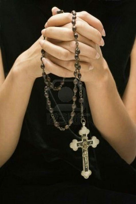 Praying Hand Reference, Praying Hands Drawing Reference, Rosary Reference, Praying Hands Reference, Rosary On Hand, Rosary In Hand, Rosary Photography, Praying Reference, Praying With Rosary