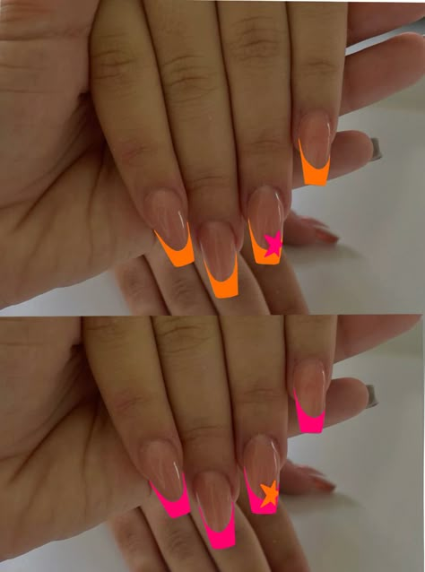 Palm Springs Nails, Summer Nails Bright, Country Acrylic Nails, Rodeo Nails, Ruby Nails, Tropical Vacation Nails, Multicolored Nails, Western Nails, Country Nails