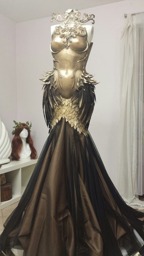 Gaun Abad Pertengahan, Mode Costume, Idee Cosplay, Fantasy Dresses, Fantasy Gowns, Stil Inspiration, Fantasy Costumes, Fantasy Dress, Fantasy Clothing