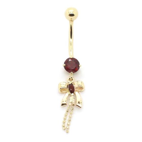 Red Belly Button Piercing, Internally Threaded Jewelry, Gold Belly Button Rings, Gold Gauges, Belly Button Piercing Jewelry, Cultured Pearl Ring, Belly Button Jewelry, Dangle Belly Rings, Belly Jewelry