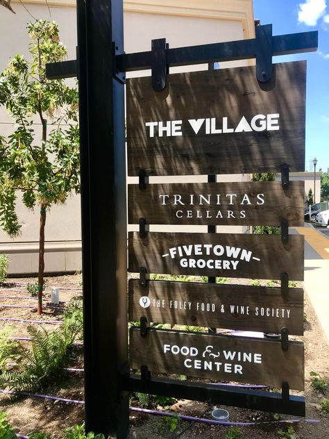 Meritage Resort & Spa — Square Peg Design Resort Signage, Napa California, Wayfinding Signage, Outdoor Signs, Luxury Resort, Resort Spa, Wine Recipes, Spa, California