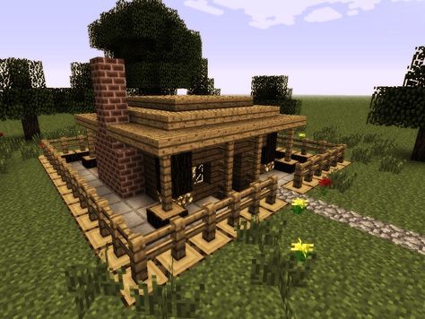 Minecraft Beta Builds, Minecraft Beta, Mc Houses, Minecraft Home, Minecraft House Decorations, Minecraft Barn, Minecraft Small House, Small House Designs, Minecraft Houses For Girls