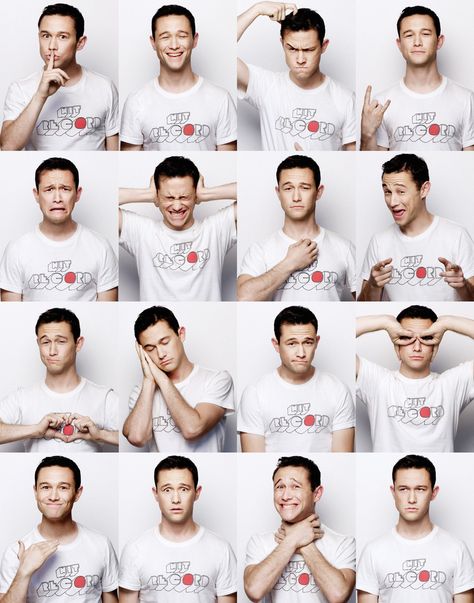 Joseph Gordon Levitt Expression Chart, Head Positions, Face Poses, Star Pics, Gordon Levitt, Joseph Gordon, Joseph Gordon Levitt, Foto Poses, Poses References