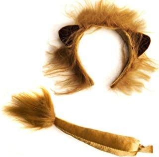 Circus Costumes Women, Lion Costume Diy, Animal Headbands, Ears And Tail Set, Lion Ears, Lion Costume, Animal Tails, Ears And Tail, Accessories Ear