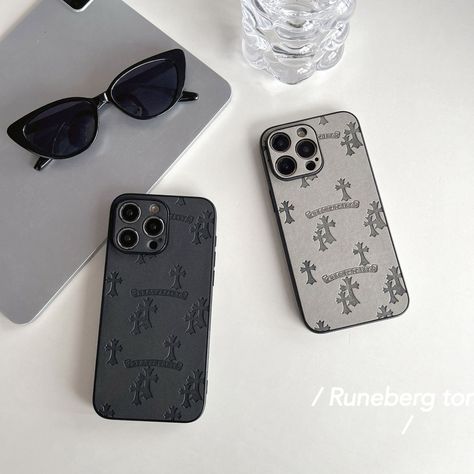 Chrome Hearts Print iPhone Case - Free Shipping! Give your iPhone a stylish upgrade with our high-quality Chrome Hearts print phone case. Perfect for those who appreciate bold designs and luxurious aesthetics, this case combines fashion and protection seamlessly. Key Features: Chrome Hearts Print: Featuring the iconic and edgy Chrome Hearts inspired design, this case adds a touch of luxury and sophistication to your iPhone. The intricate prints are both eye-catching and unique. High-Quality Material: Our cases are made from durable, premium materials that provide excellent protection for your iPhone, keeping it safe from scratches, drops, and everyday wear and tear. Sleek and Stylish: The slim design ensures your phone remains lightweight and easy to handle while still offering robust prot Chrome Hearts Phone Case, Y2k Phone Case, Hearts Print, Print Iphone, Iphone Prints, Cover Iphone, Print Phone Case, Case For Iphone 11, Chrome Hearts