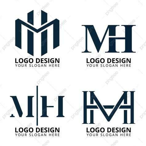 H Letter Logo, Hm Logo, Letter H Logo, B Letter Logo, Architect Logo, H Letter, Tree Logo Design, S Logo Design, Logo Design Set