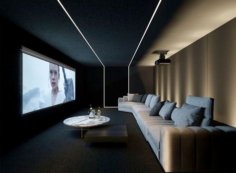 Home Theater Basement, Japan Interior, Home Theater Room Design, Theater Room Design, Karaoke Room, Media Room Design, Home Cinema Room, Japandi Interior, Home Theater Rooms