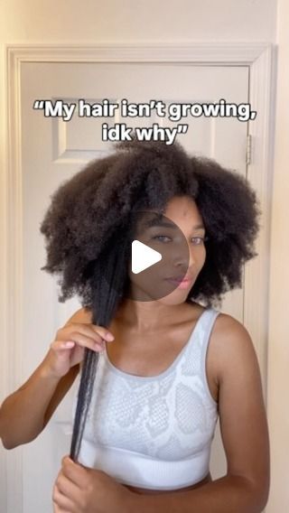 ALY ALVARADO | NATURAL HAIR on Instagram: "Comment “GUIDE” for my free hair growth guide

Let’s get your hair growing lonnnng!!✨ I finally went from shoulder length to past my waist. You got this! 

#teamnatural #teamnaturalhair #teamnatural_ #protectivestyles #protectivestyle #protectivestyling #haircare #haircareroutine  #healthyhair #healthyhairjourney #afrohair #afro #4c #4chair #ayurveda #herbaloil #herbalhair #longhair #hairgrowth" How To Grow Waist Length Natural Hair, Head Wrapping, Hair Growing, Healthy Hair Journey, Herbal Hair, Herbal Oil, 4c Hairstyles, Hair Care Routine, Afro Hairstyles