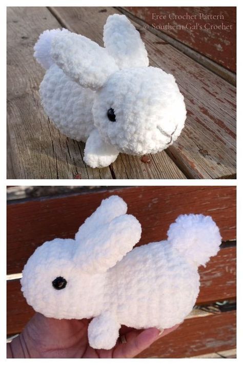 Crochet Blanket Yarn Bunny Amigurumi Free Patterns Crochet Mini Rabbit Free Pattern, Crochet Bunny Rabbit, Crochet Amigurumi Free Patterns Animals Easter Bunny, Amigurumi Bunny Free Pattern Rabbit, Bunny Crochet Tutorial, Mini Bunny Crochet Pattern Free, Free Rabbit Crochet Pattern, Crochet Rabbit Free Pattern Amigurumi, Free Mini Amigurumi Patterns