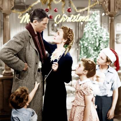 Did You Know These 10 Holiday Movies Are Actually Based on Books? - Everett Collection / Courtesy Everett Collection Wonderful Life Movie, Best Holiday Movies, It’s A Wonderful Life, Fun Christmas Activities, Donna Reed, It's A Wonderful Life, Beloved Movie, Holiday Movies, A Wonderful Life