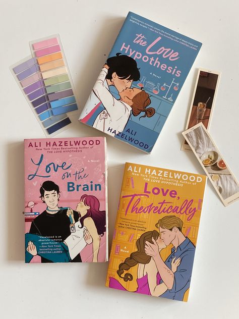 Relationship Books For Couples, Love Thereotically Book, Love In The Brain Book, Love On Brain, Love Theoretically Book, Love Hypothesis Book, Love On The Brain Aesthetic, Love Theoretically, Cute Books