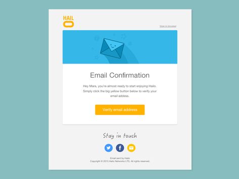 A sneaky peaky of my email redesign project at Hailo. Congratulations Email, Confirmation Email Template, Html Email Templates, Learn Computer Science, Modern Home Interior, Email Template Design, Cute Mobile Wallpapers, Email Design Inspiration, Ui Design Website