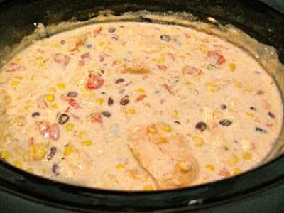 So, I won a chili cookoff at work last week, and people are clamoring for the recipe. I based it off a recipe I found online but have made a couple of tweaks to it to make it sing. It's like a runn... Rita Recipe, Chicken Chile, Can Corn, Cream Cheese Chicken Chili, Can Black Beans, Cheese Chicken, Ranch Dressing Mix, Salad Pasta, Cream Cheese Chicken